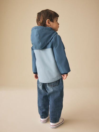 Dsiney Kidz - Light Blue Waterproof Fleece Lined Anorak (3mths-7yrs) image 3