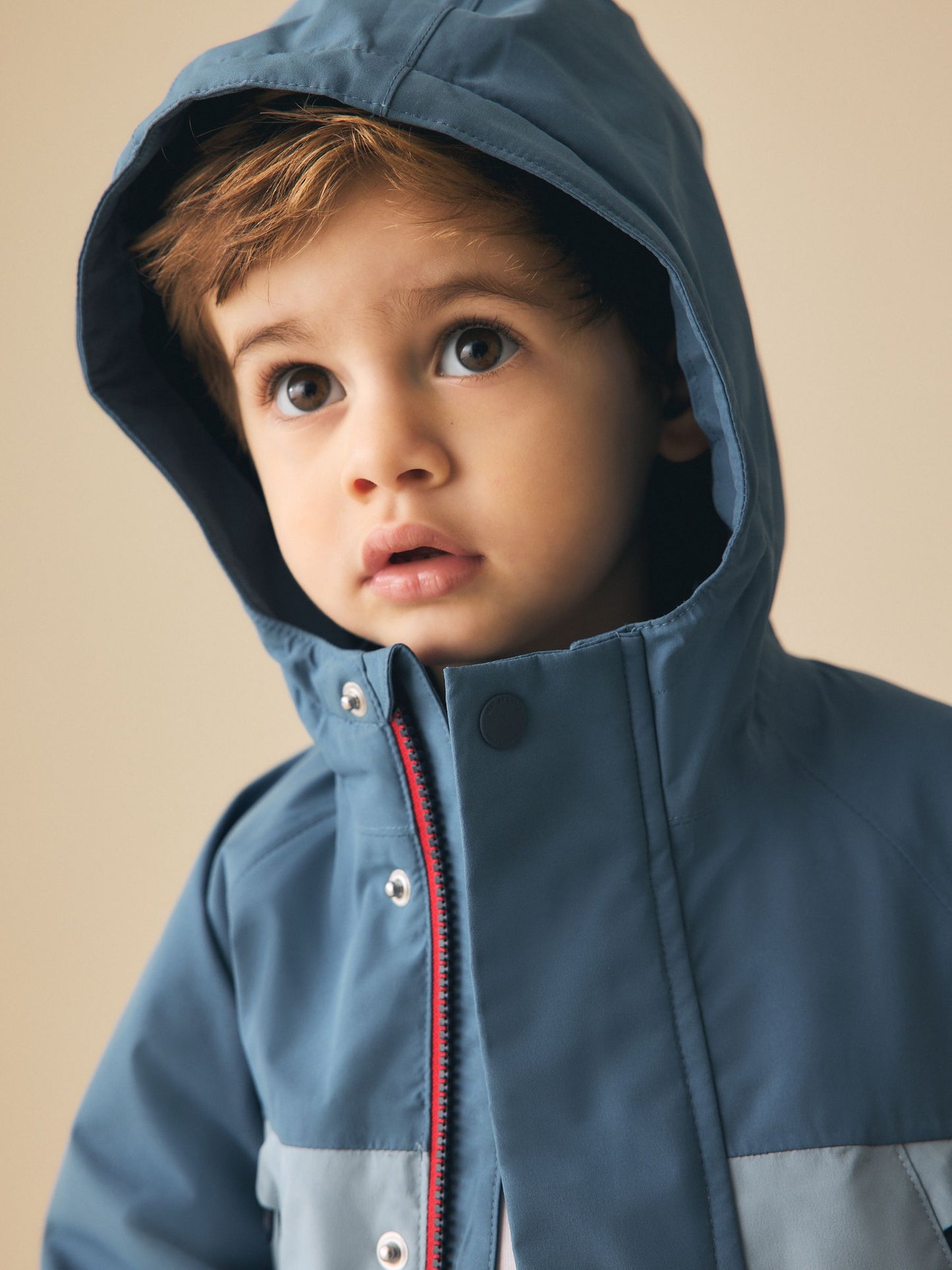 Dsiney Kidz - Light Blue Waterproof Fleece Lined Anorak (3mths-7yrs) image 4