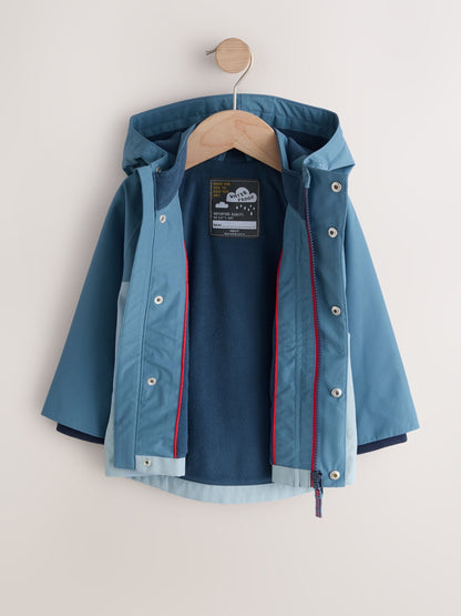 Dsiney Kidz - Light Blue Waterproof Fleece Lined Anorak (3mths-7yrs) image 7