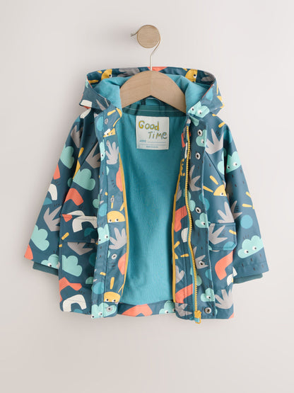 Dsiney Kidz - Navy Printed Icon Shower Resistant Coat (3mths-7yrs) image 6