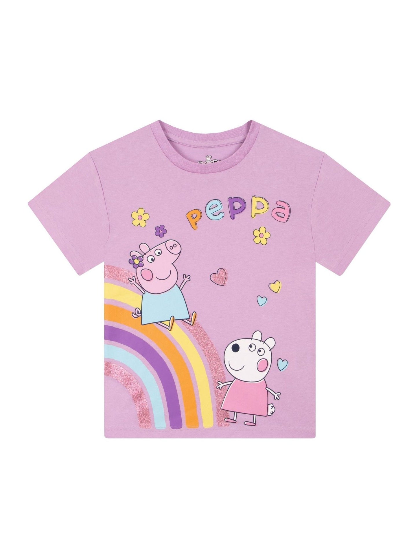 Character Purple Peppa Pig 100% Cotton T-Shirt image 6