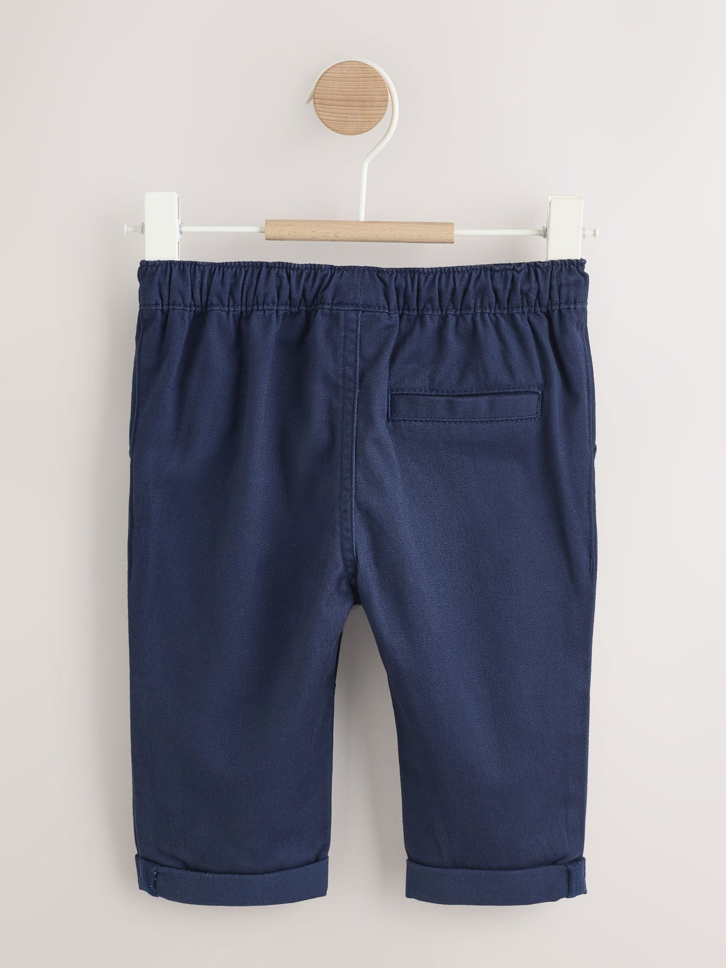 Navy Baby Chino Trousers (0mths-2yrs) image 2