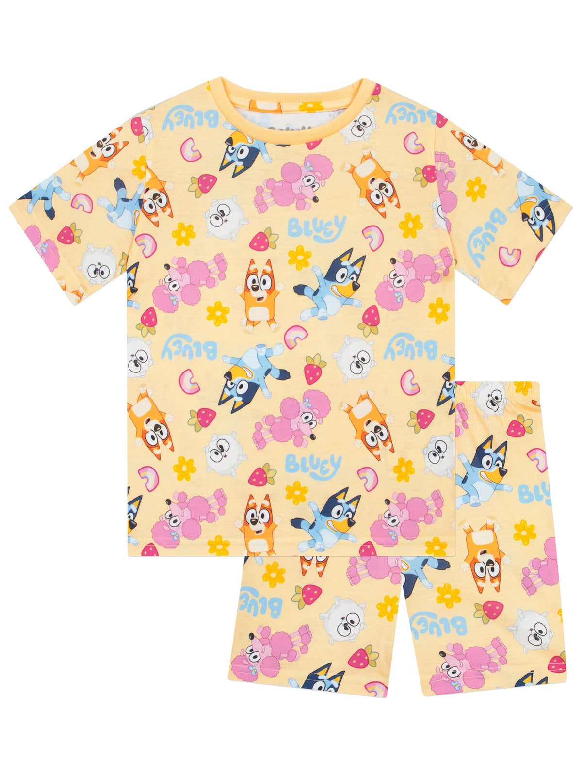 Bluey Pink Character Bingo Short Pyjamas 2 Pack - image 7