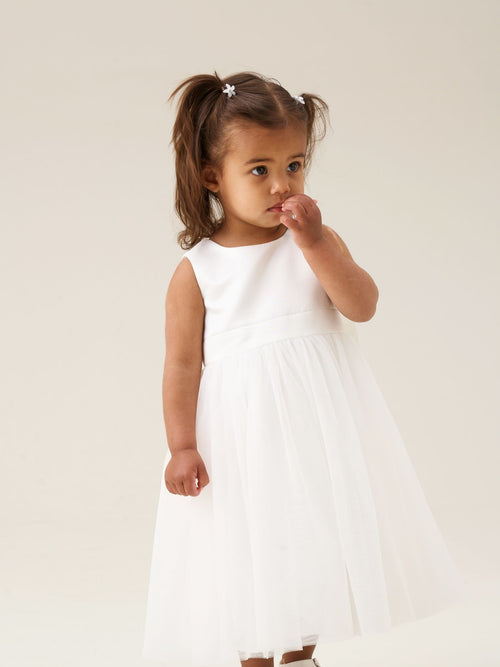 Dsiney Kidz - Angel & Rocket White Charlotte Mini Ballerina Bow Dress image 1