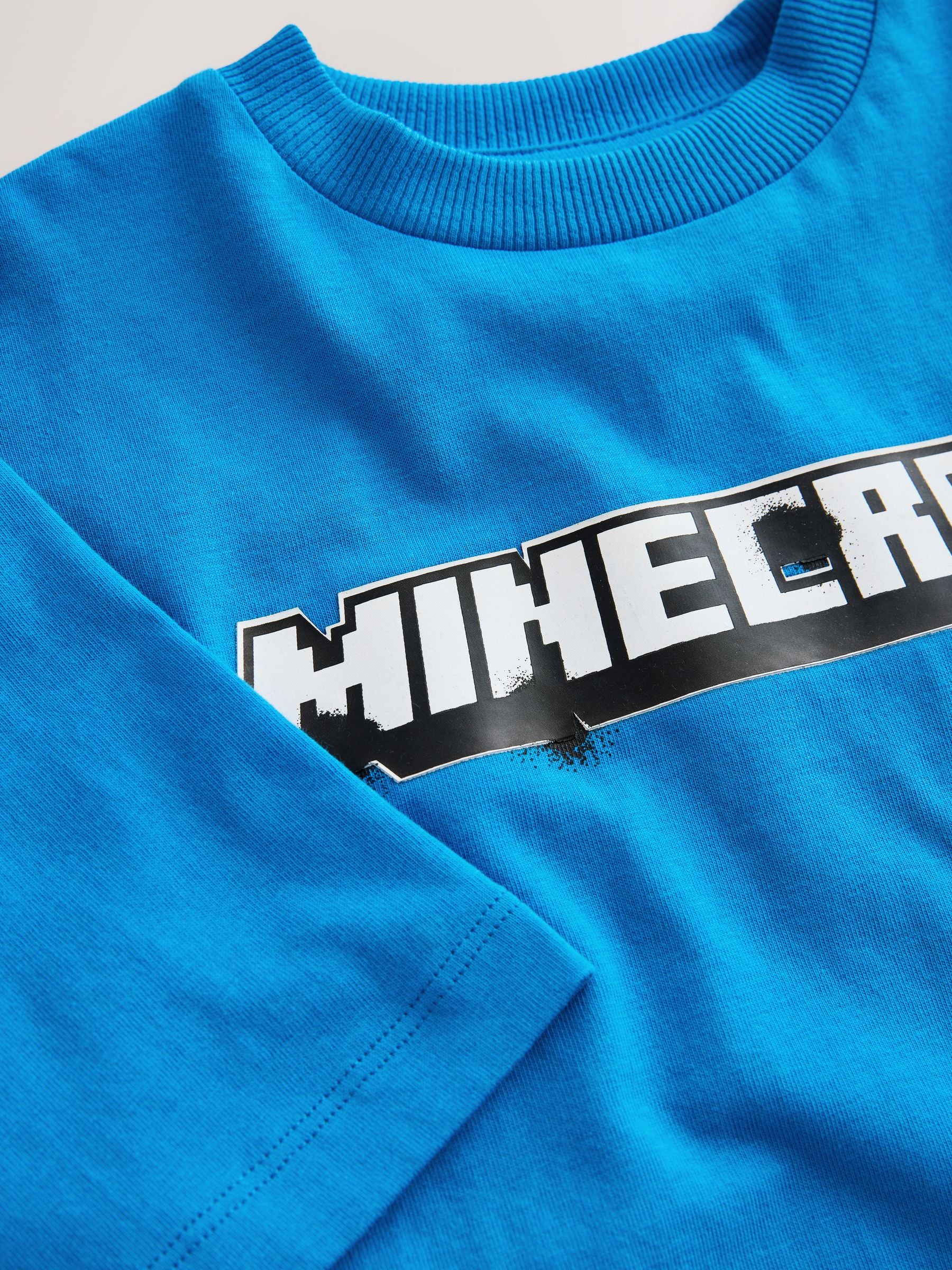 Dsiney Kidz - Blue Back Print Single Minecraft T-Shirt (3-16yrs) image 2