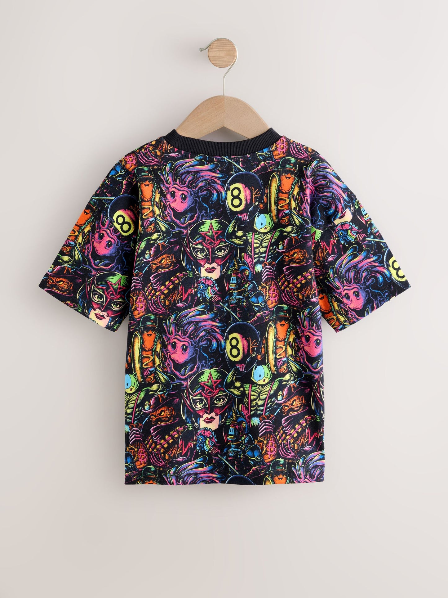 Dsiney Kidz - Multi All Over Print Fortnite Print Short Sleeved T-Shirt (4-16yrs) image 2