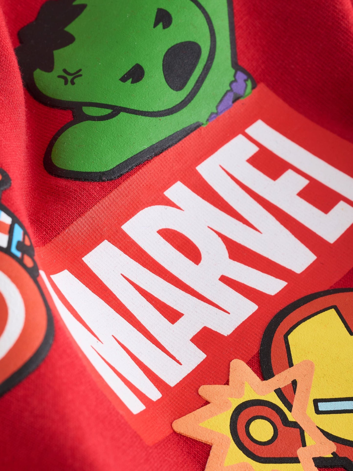 Dsiney Kidz - Red Back Print Marvel Avengers Short Sleeve T-Shirt (3-16yrs) image 3