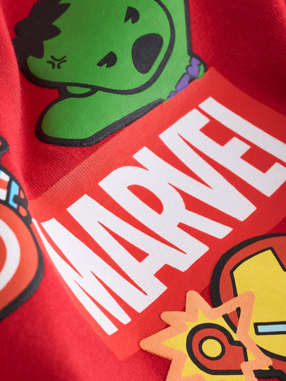 Dsiney Kidz - Red Back Print Marvel Avengers Short Sleeve T-Shirt (3-16yrs) image 3