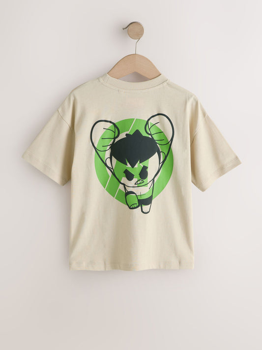 Dsiney Kidz - Stone Hulk Marvel Avengers Short Sleeve T-Shirt (3-16yrs) image 2