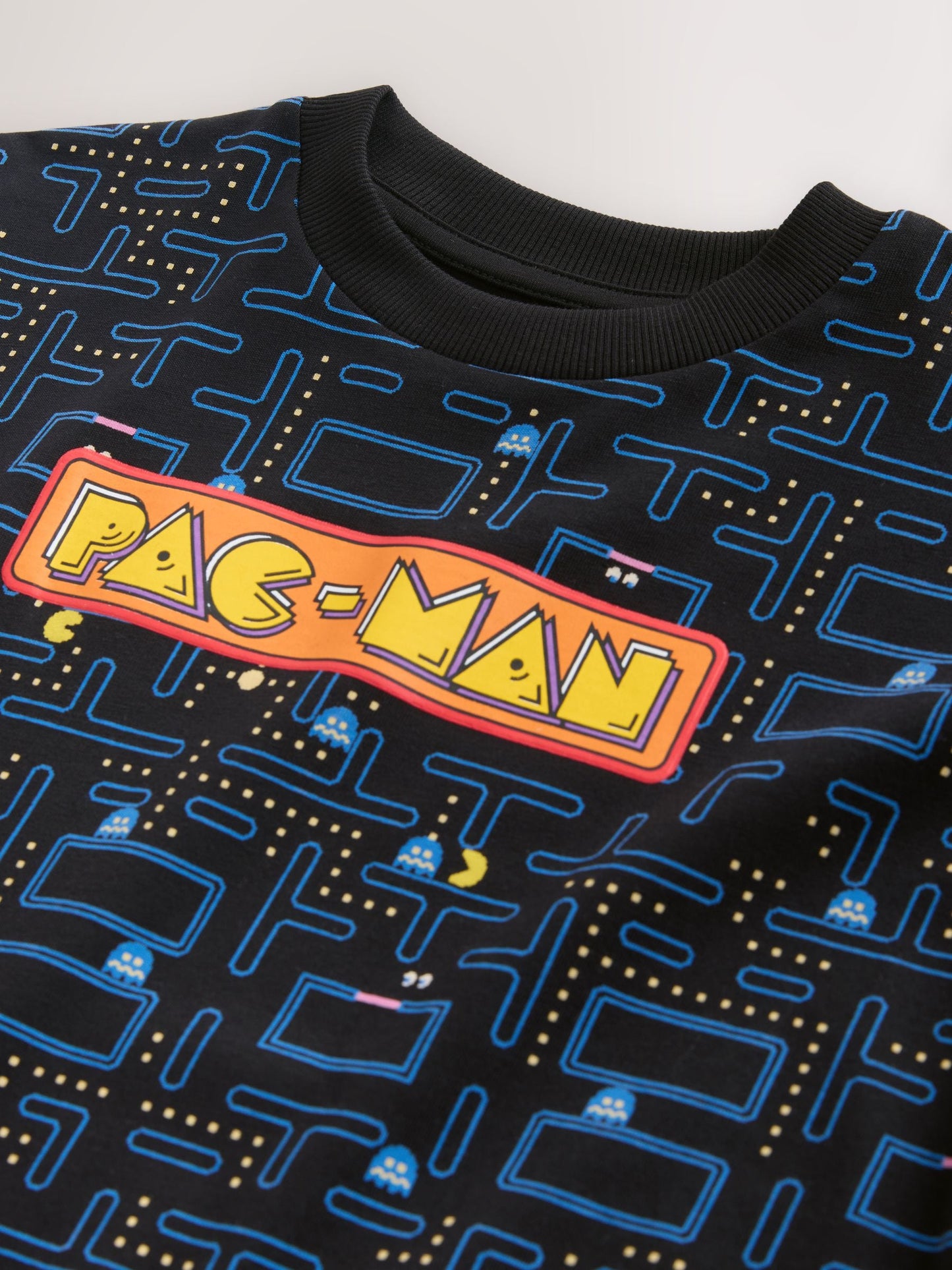Dsiney Kidz - Black/Multi Pacman T-Shirt (3-16yrs) image 3