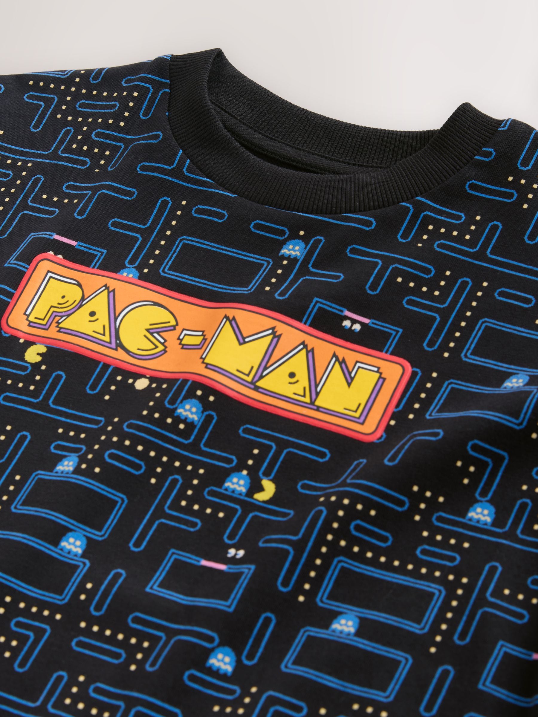 Dsiney Kidz - Black/Multi Pacman T-Shirt (3-16yrs) image 3
