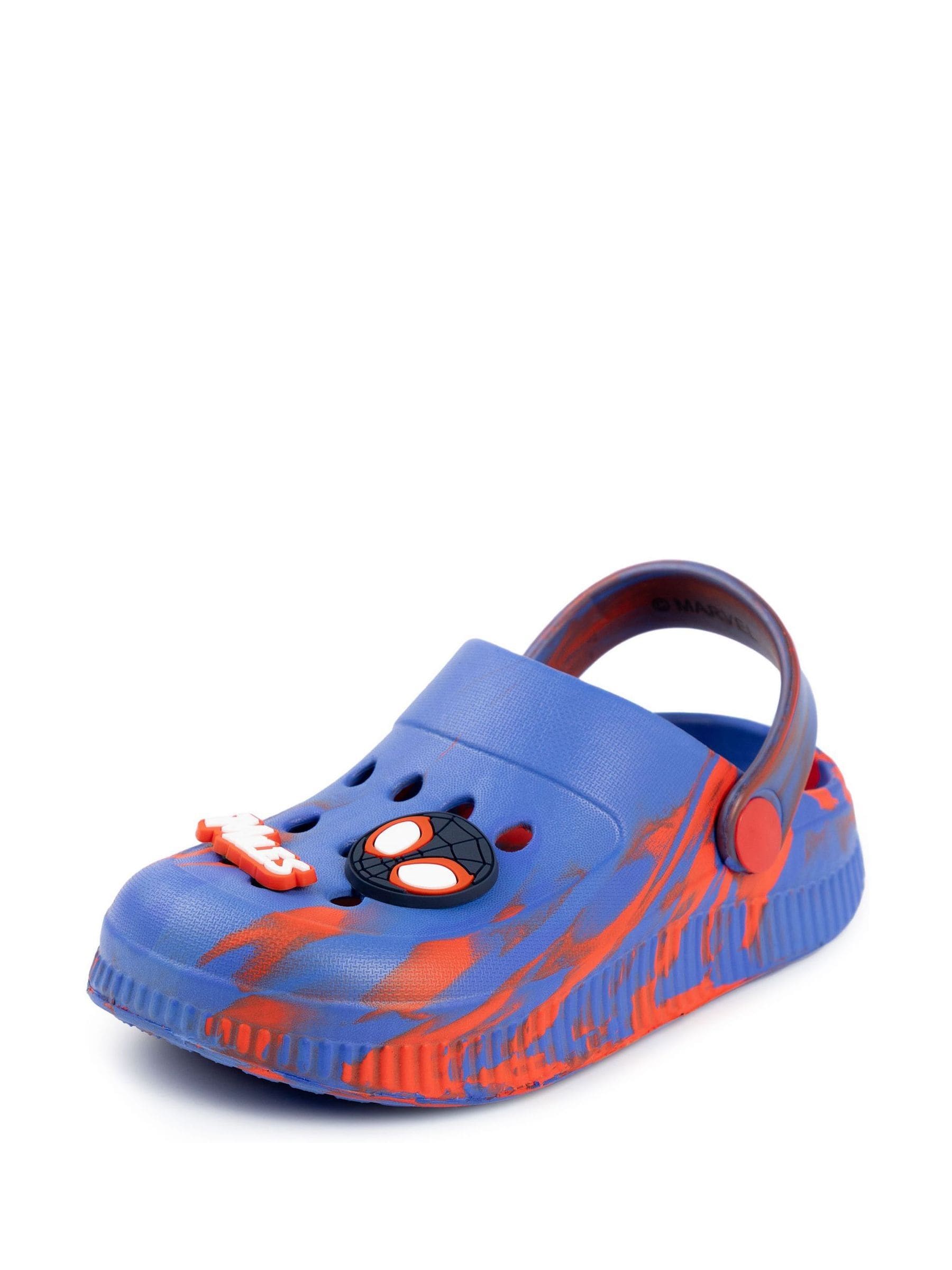 Vanilla Underground Navy Blue Boys Spider-Man Clogs image 3
