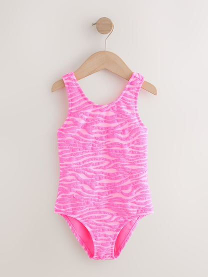 Dsiney Kidz - Pink Zebra Crinkle Swimsuit (3-16yrs) image 6