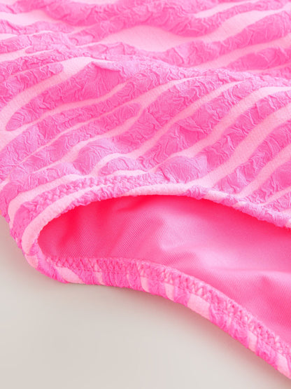 Dsiney Kidz - Pink Zebra Crinkle Swimsuit (3-16yrs) image 8