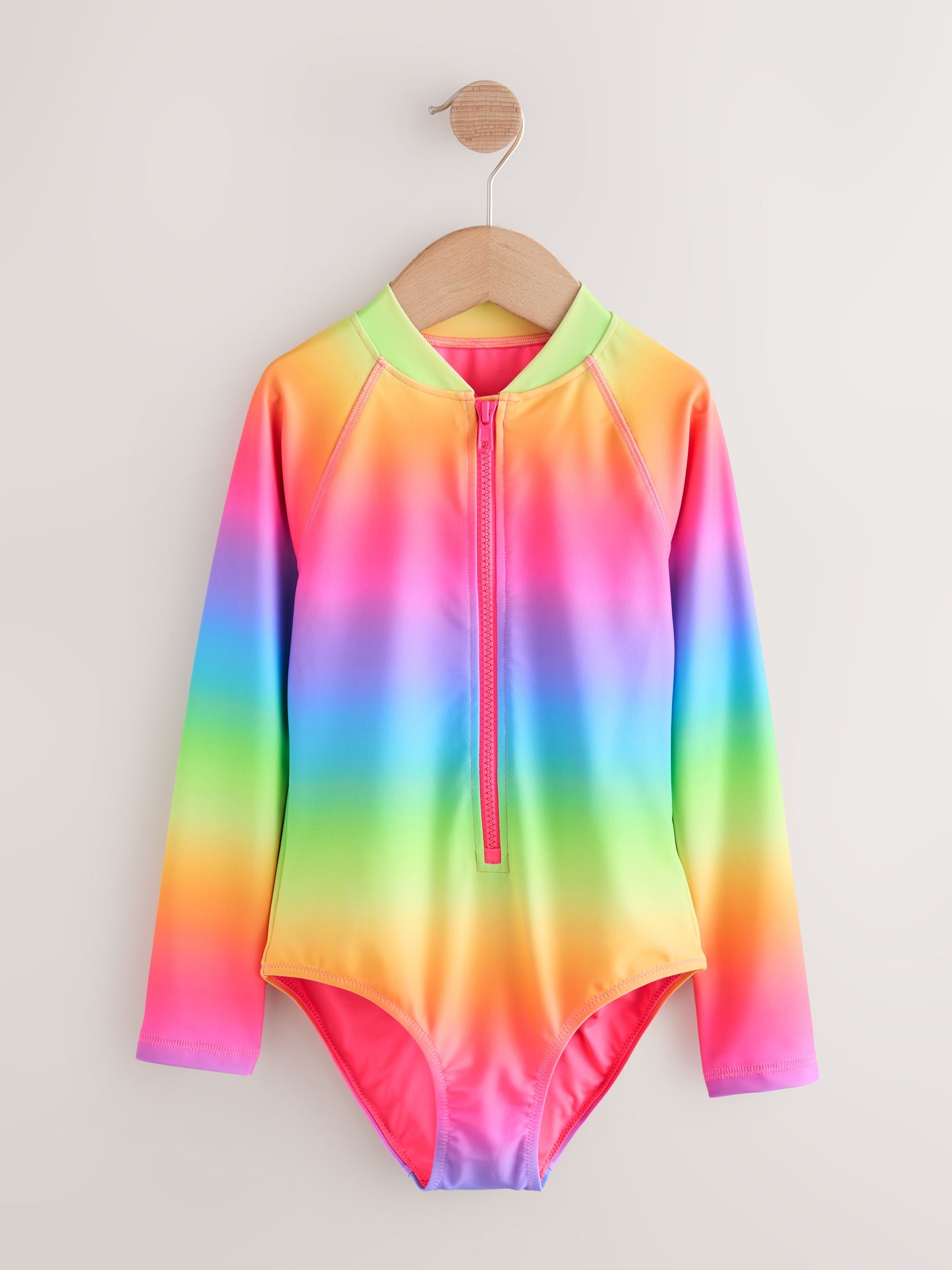 Dsiney Kidz - Rainbow Ombre Long Sleeve Sunsafe Swimsuit (3mths-16yrs) image 11
