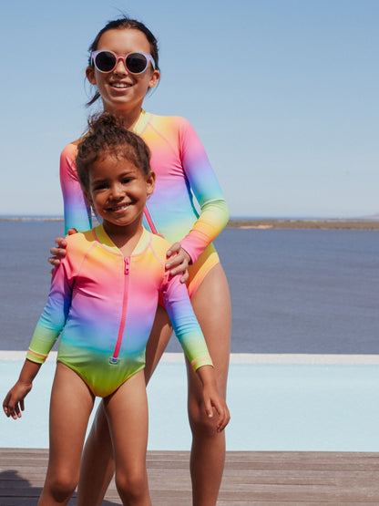 Dsiney Kidz - Rainbow Ombre Long Sleeve Sunsafe Swimsuit (3mths-16yrs) image 9