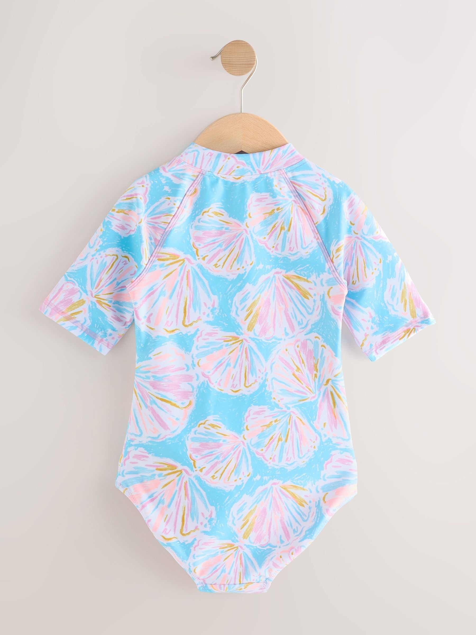 Dsiney Kidz - Blue Shell Short Sleeved Sunsafe Swimsuit (3mths-16yrs) image 6