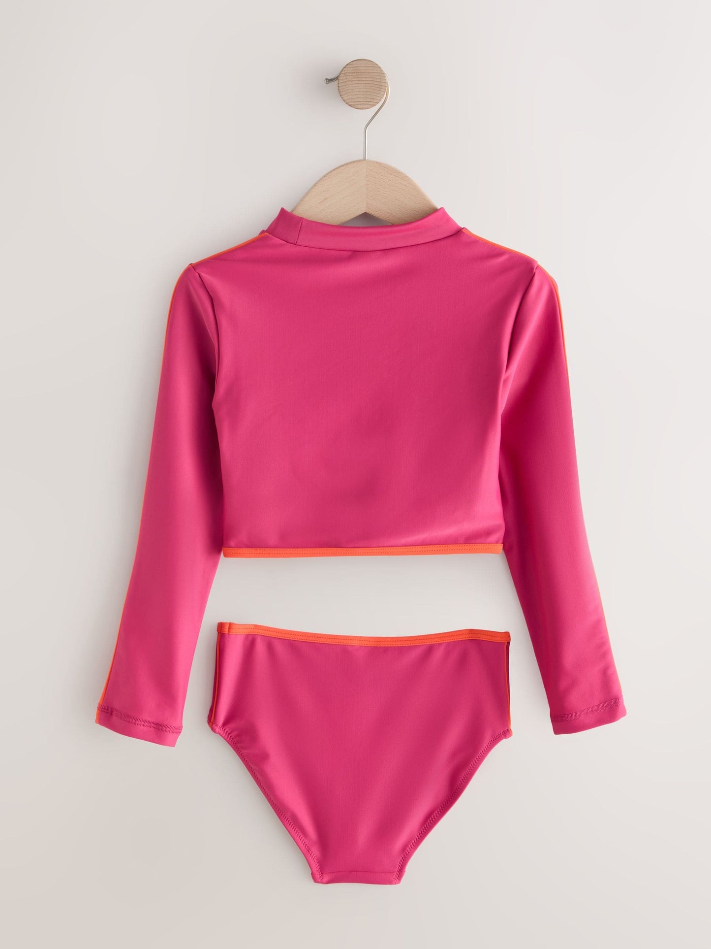 Dsiney Kidz - Red/Orange Slogan Long Sleeve Bikini (3-16yrs) image 5