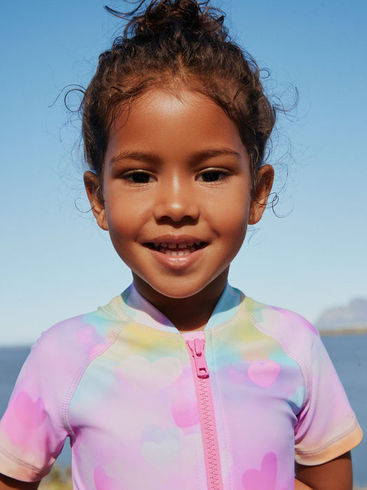 Dsiney Kidz - Rainbow Ombre Hearts Sunsafe Swimsuit (3mths-10yrs) image 2