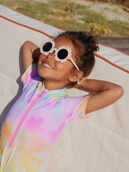 Rainbow Ombre Hearts Sunsafe Swimsuit (3mths-10yrs) image 4