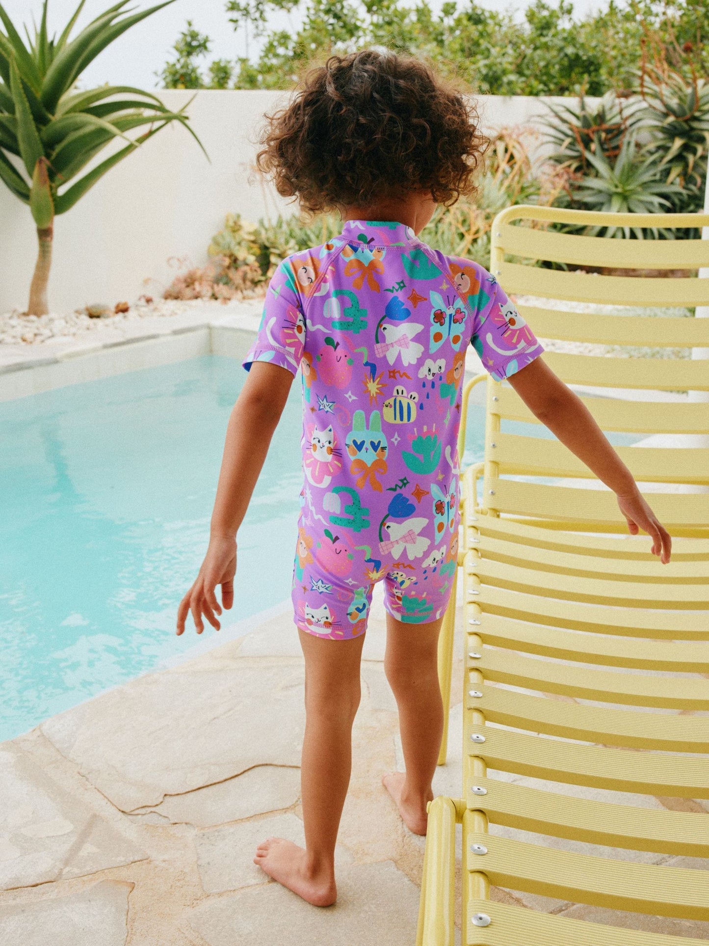 Purple Character Sunsafe Swimsuit (3mths-10yrs) image 3