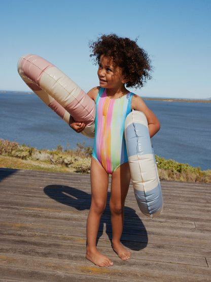 Rainbow Stripe Swimsuit (3mths-10yrs) image 1