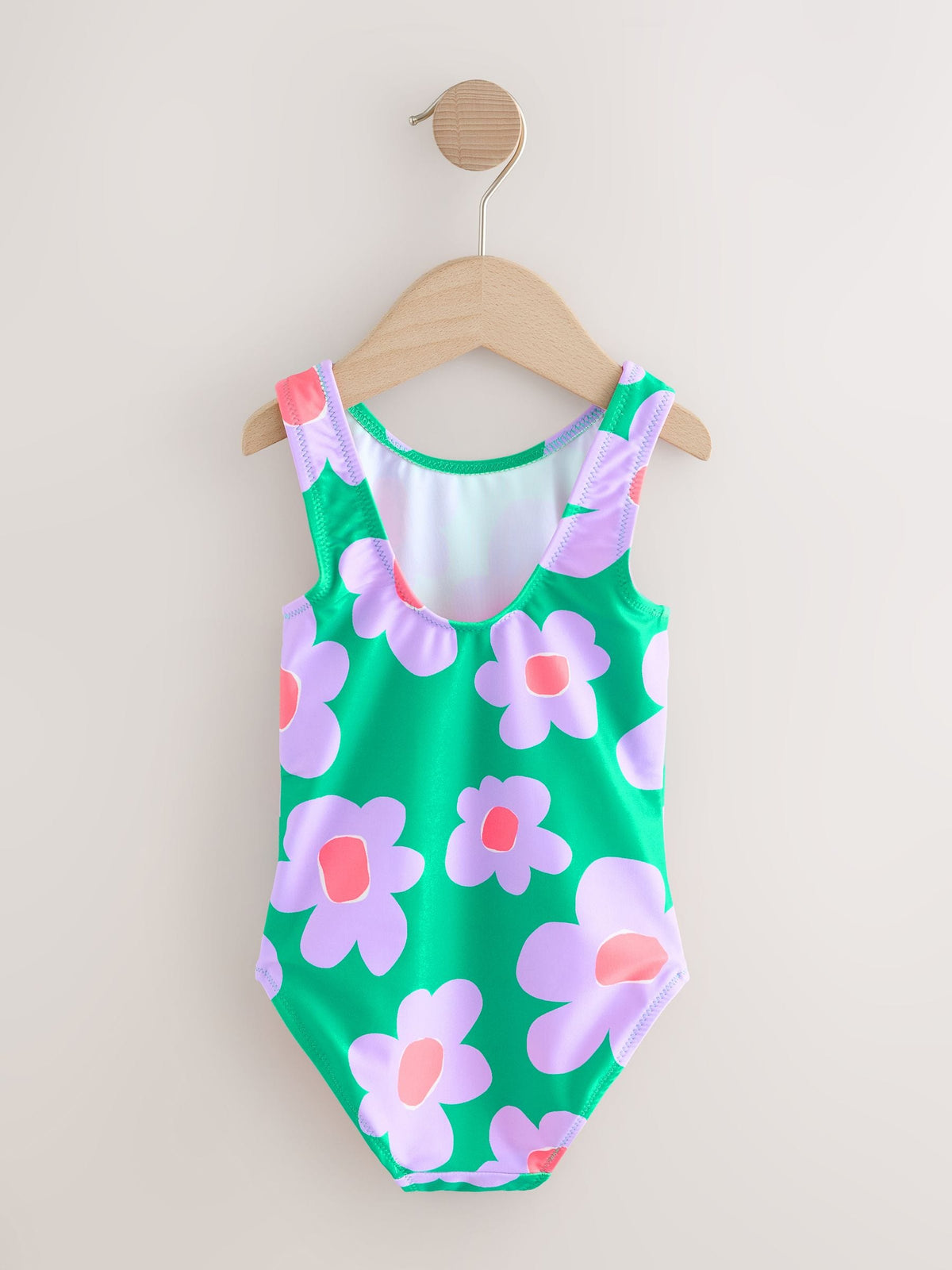 Dsiney Kidz - Green Stampy Floral Swimsuit (3mths-10yrs) image 5