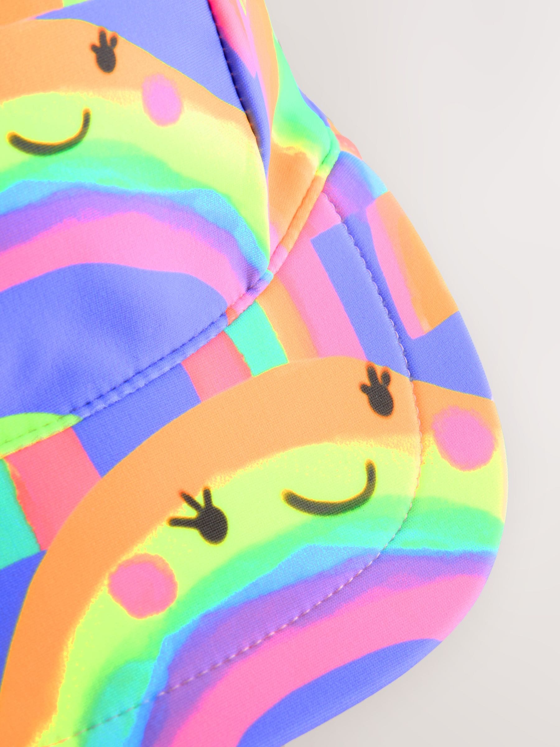Purple Rainbow Swim Legionnaire Hat (3mths-10yrs) image 4