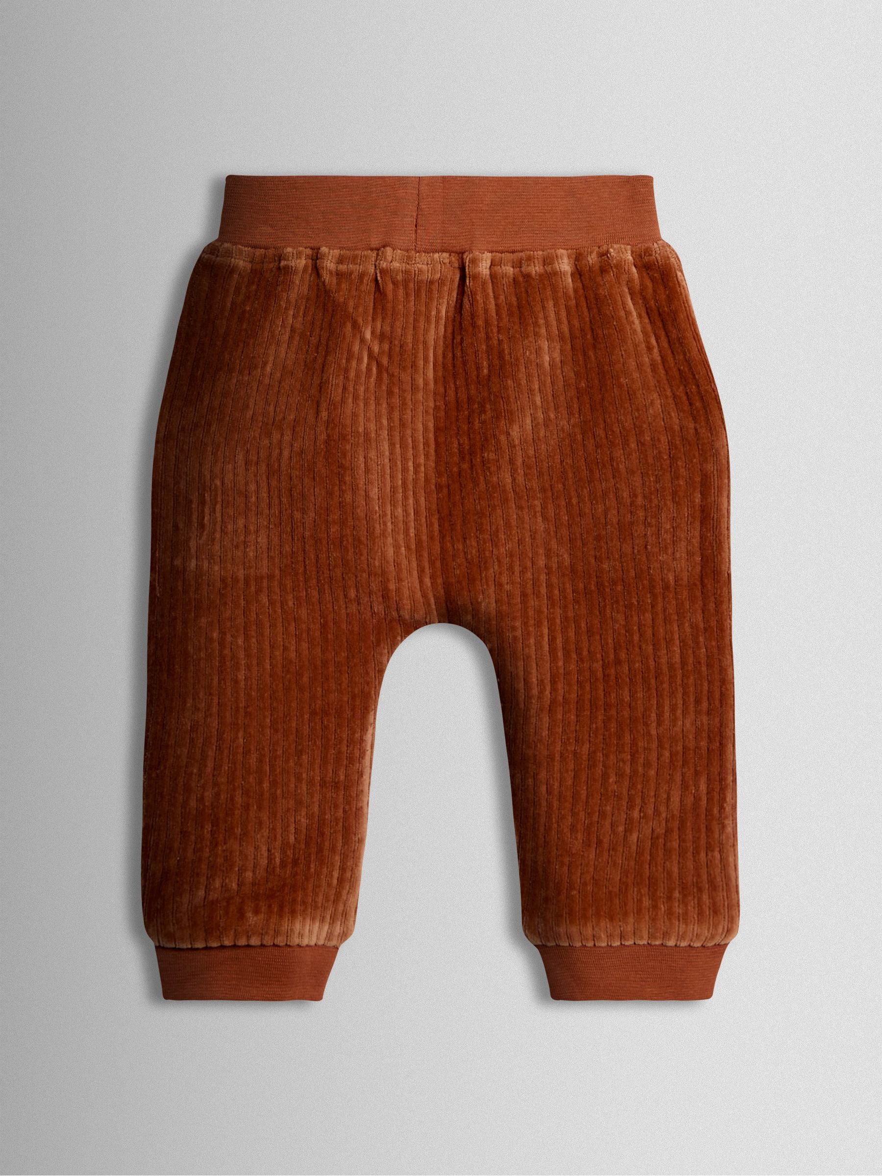 JoJo Maman Bébé Orange Fox Sweatshirt & Trouser Set image 5