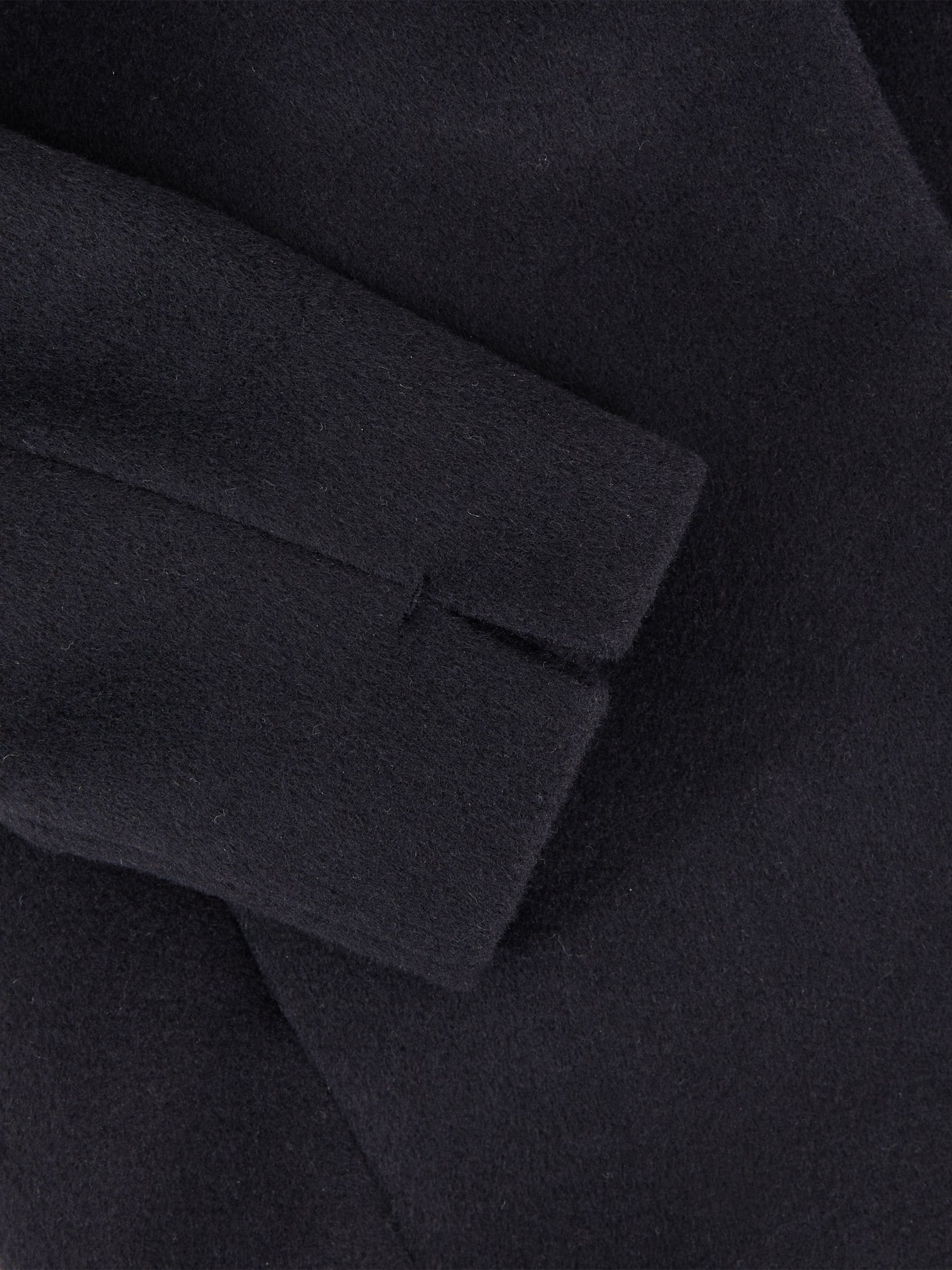 Reiss Navy Kia 3-9 yrs Wool-Blend Funnel-Neck Coat image 5