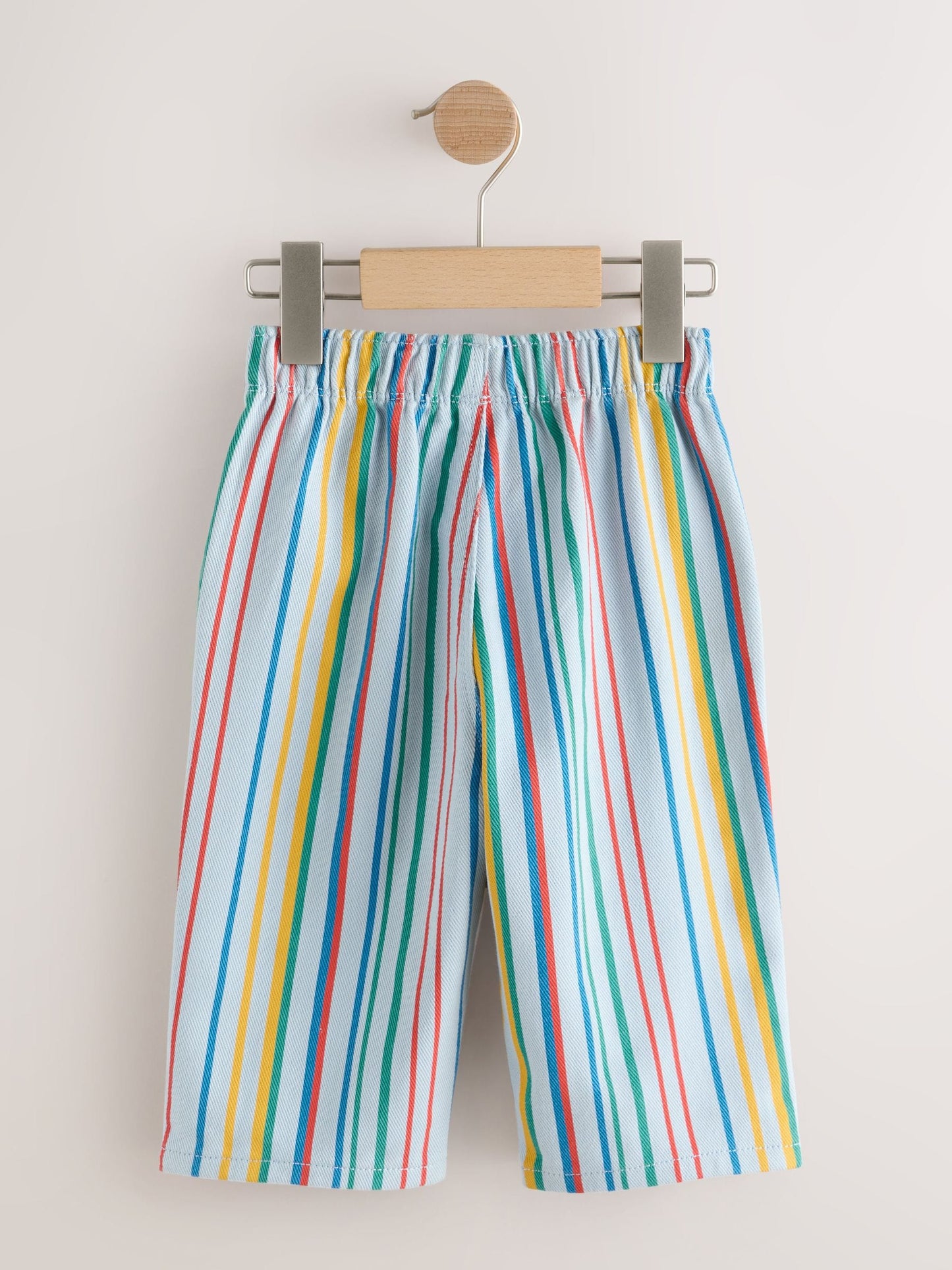 Multi Stripe Pull On Wide Trousers (3mths-7yrs) image 5