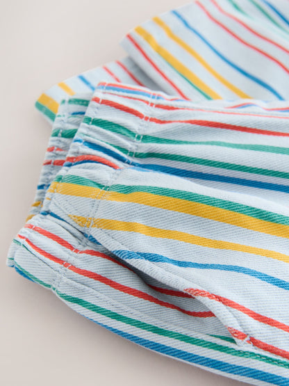Multi Stripe Pull On Wide Trousers (3mths-7yrs) image 7