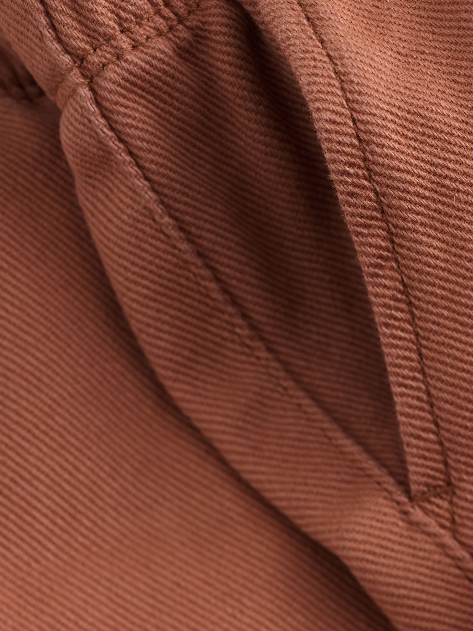 Rust Orange Pull On Wide Trousers (3mths-7yrs) image 7