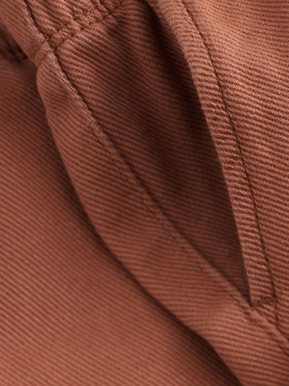 Rust Orange Pull On Wide Trousers (3mths-7yrs) image 7