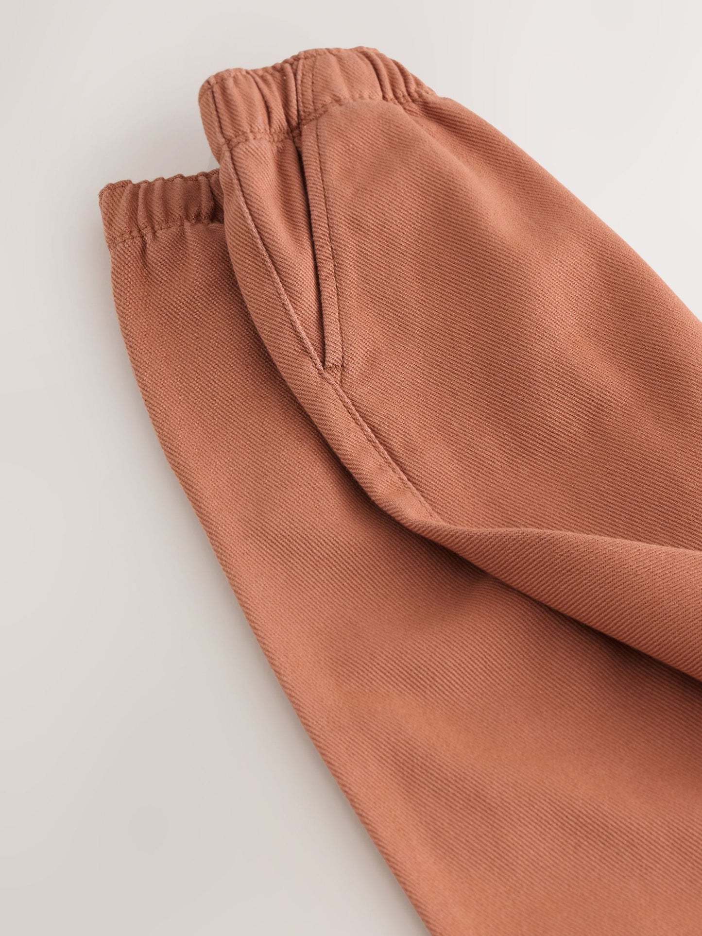 Rust Orange Pull On Wide Trousers (3mths-7yrs) image 8