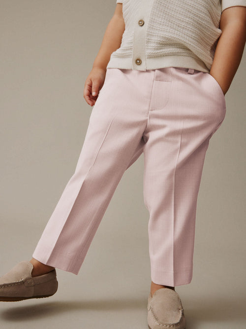 Pink Smart Trousers (3mths-7yrs) image 1