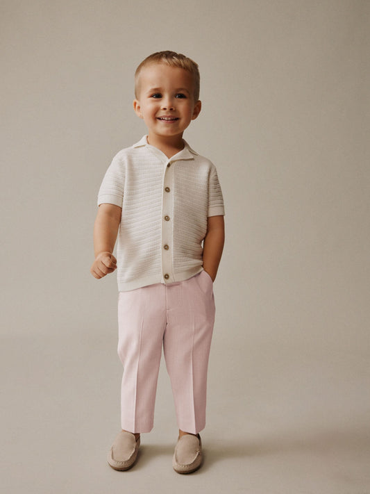 Pink Smart Trousers (3mths-7yrs) image 2