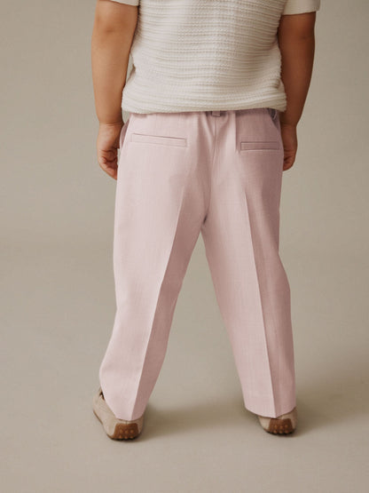 Pink Smart Trousers (3mths-7yrs) image 3