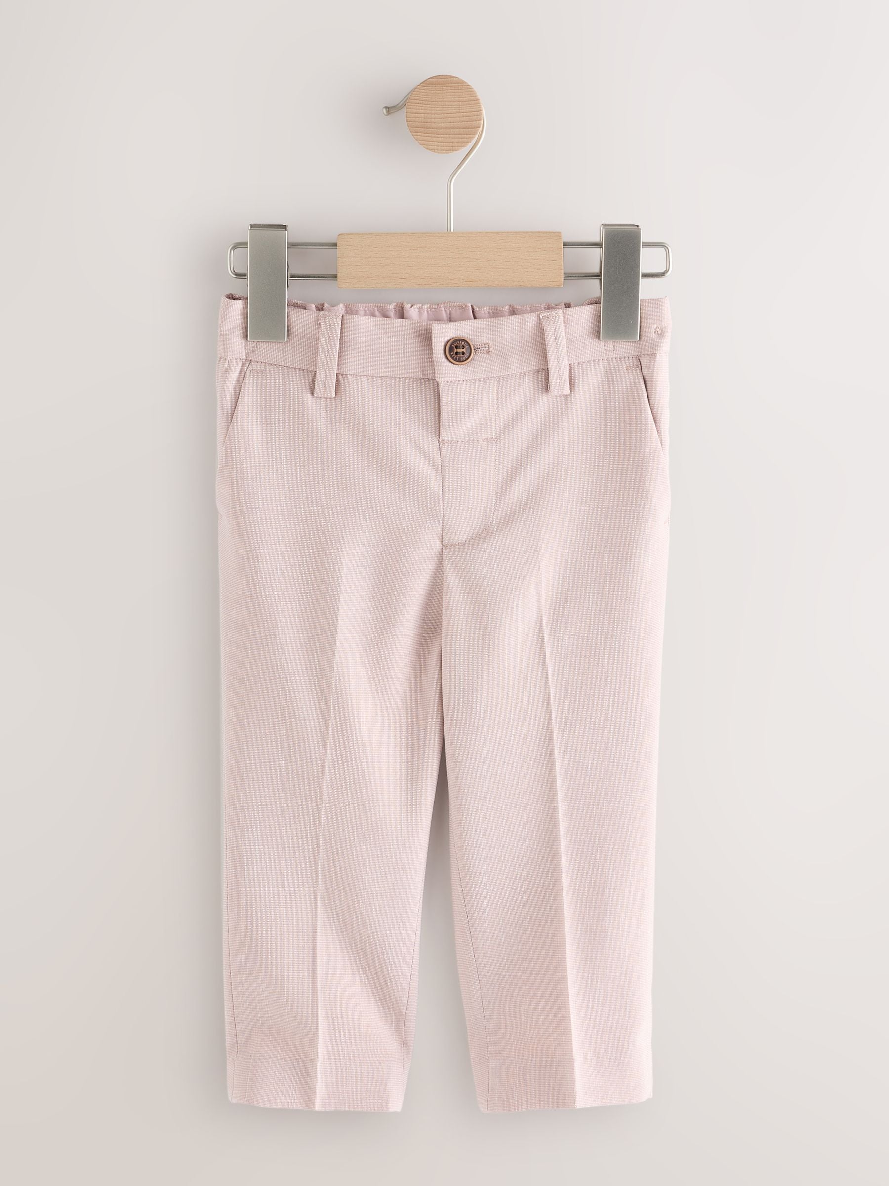 Pink Smart Trousers (3mths-7yrs) image 5