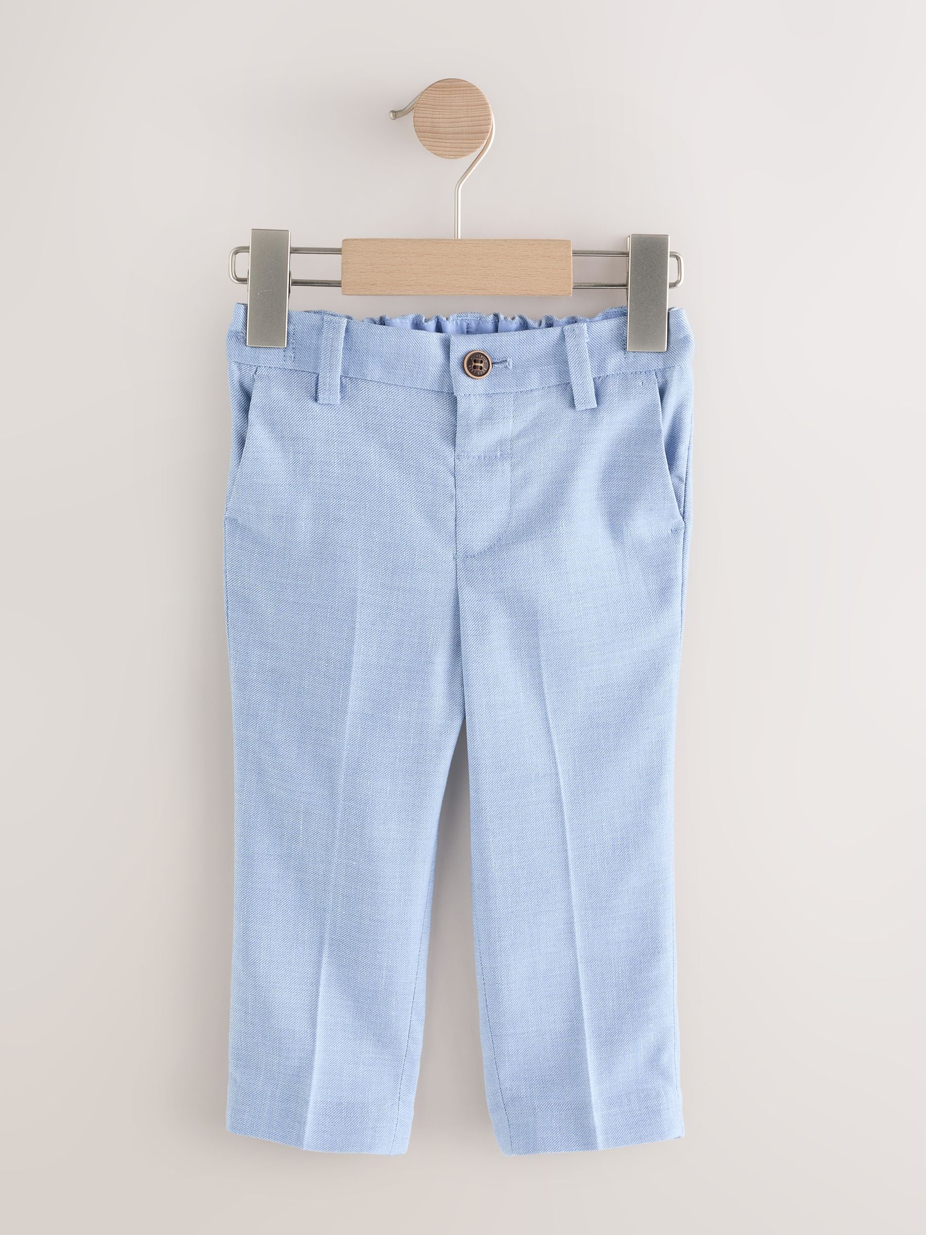 Blue Smart Trousers (3mths-7yrs) image 4