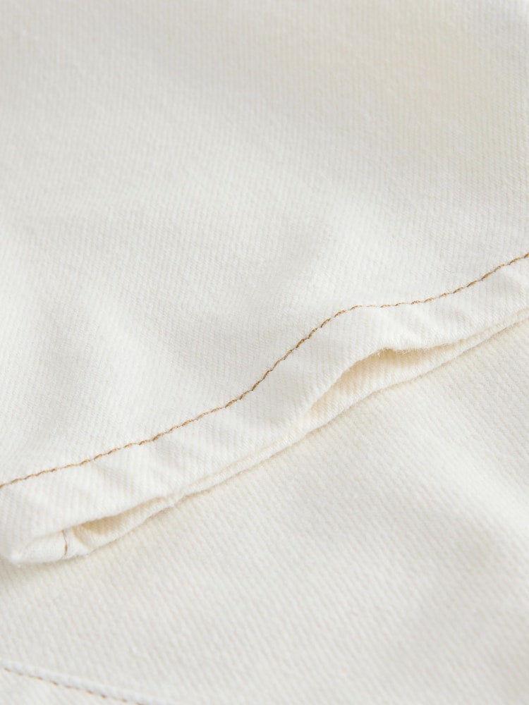 Ecru Wide Leg Jeans (3mths-7yrs)