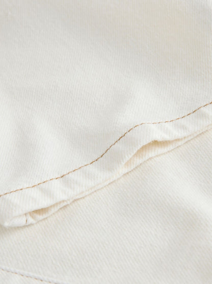 Ecru Wide Leg Jeans (3mths-7yrs)