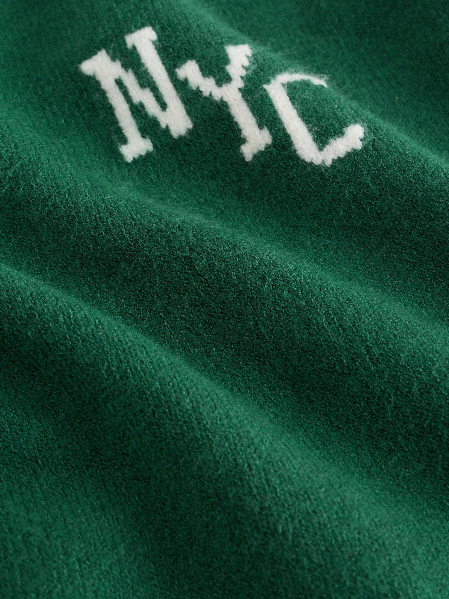 Dark Green NYC Knitted Crew Neck Jumper and Joggers Set (3mths-7yrs) image 10