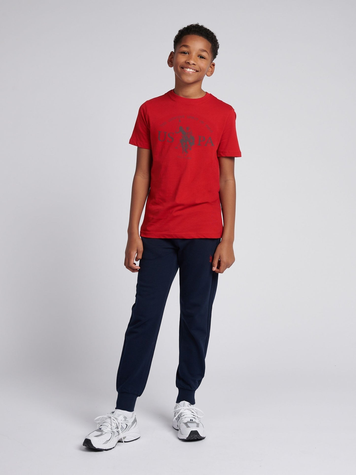 Dsiney Kidz - U.S. Polo Assn. Red Graphic Print T-Shirt image 2