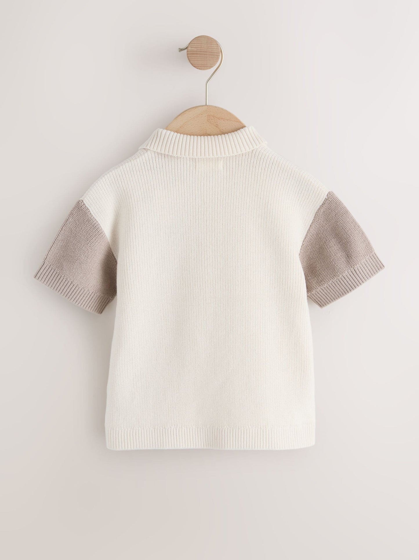 Dsiney Kidz - Neutral Bear Character Button Neck Knitted Polo Shirt (3mths-7yrs) image 6