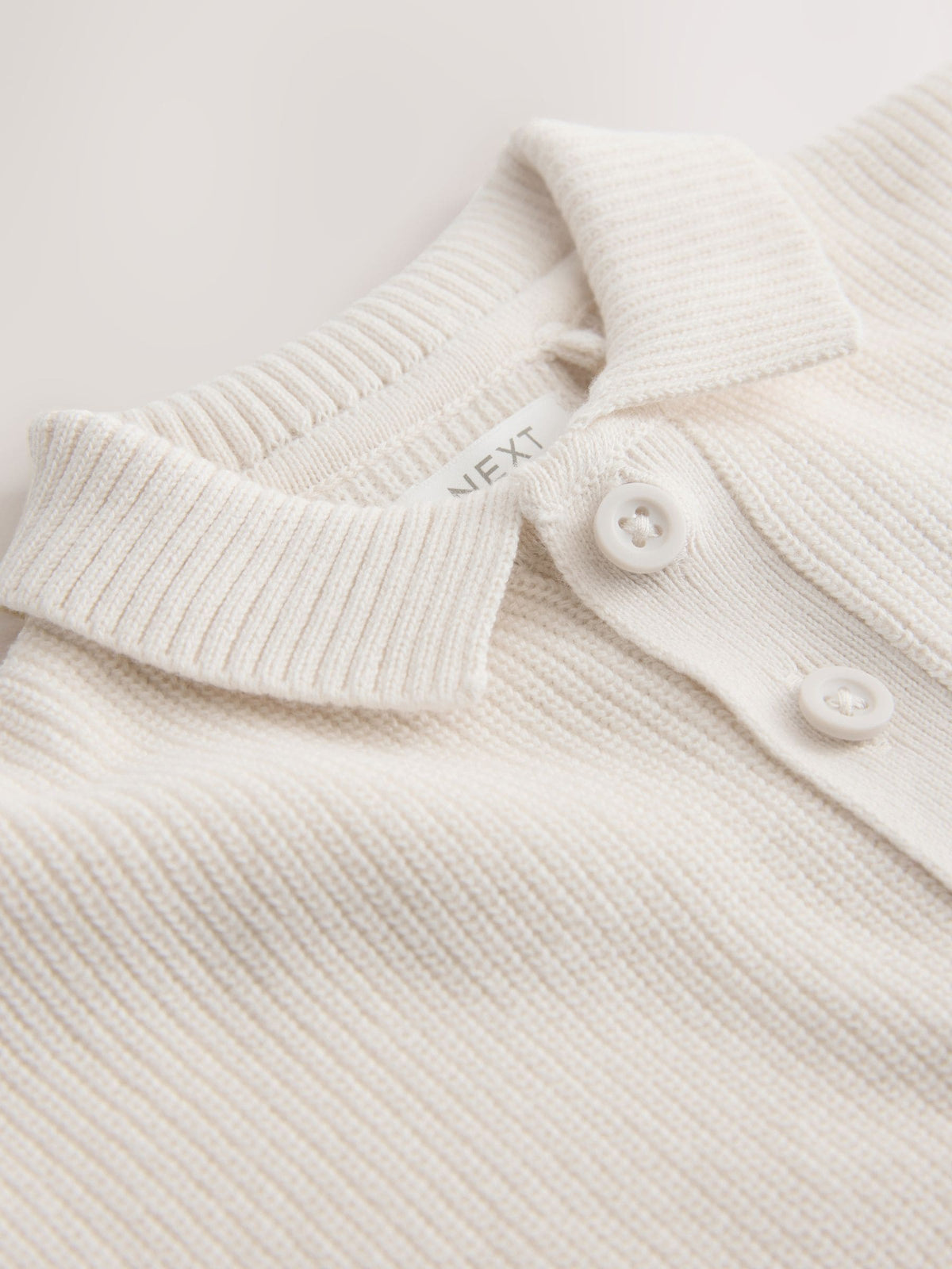 Dsiney Kidz - Neutral Bear Character Button Neck Knitted Polo Shirt (3mths-7yrs) image 7