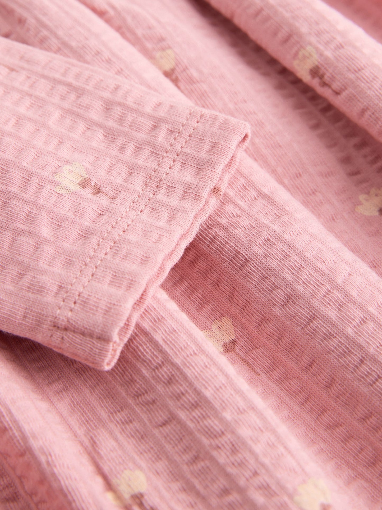 Pink Bunny Long Sleeve Embellished Dress (3mths-7yrs)