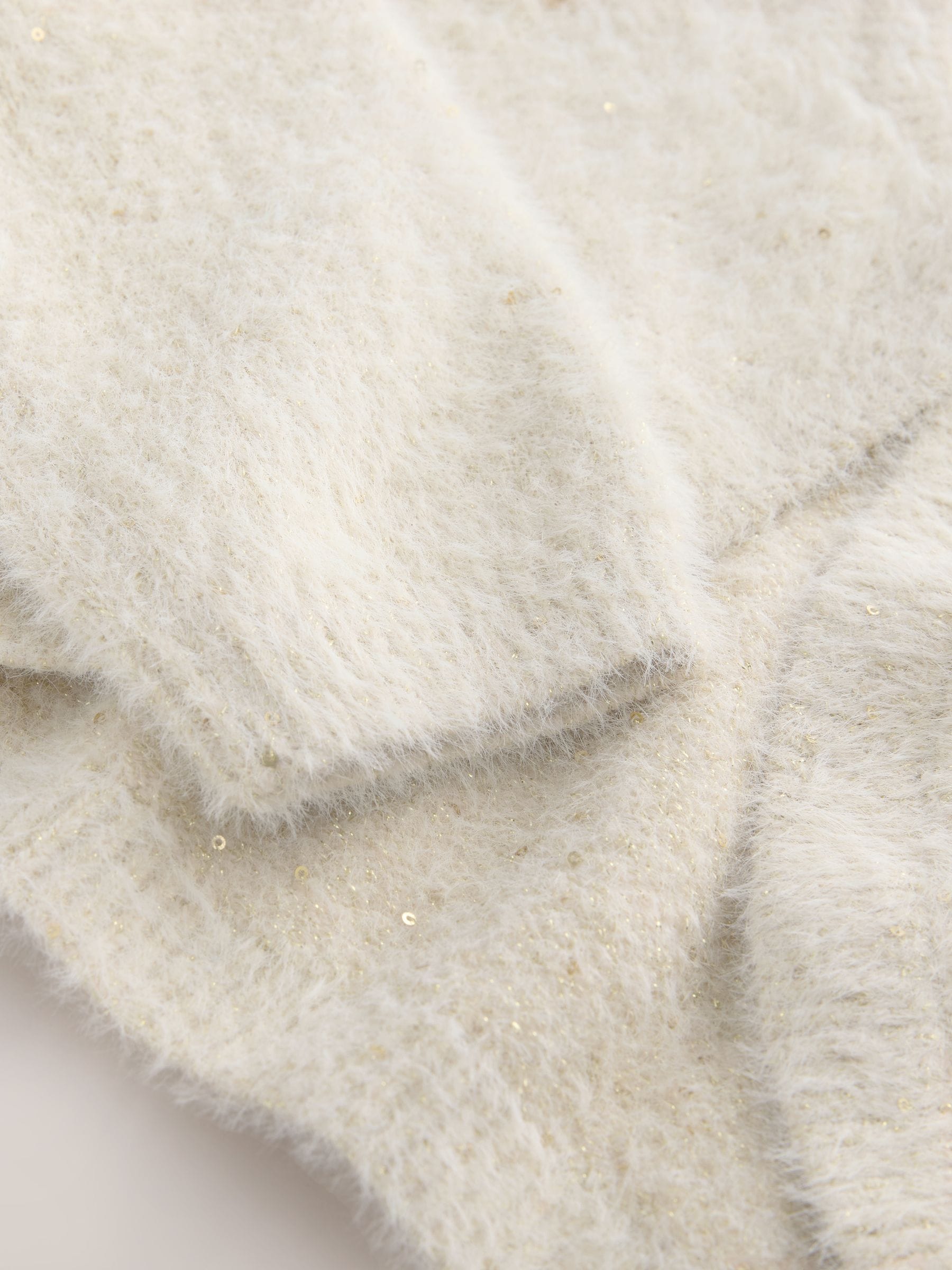 Dsiney Kidz - Champagne Occasion Bridesmaid Knitted Fluffy Cardigan Shrug (12mths-16yrs) image 8