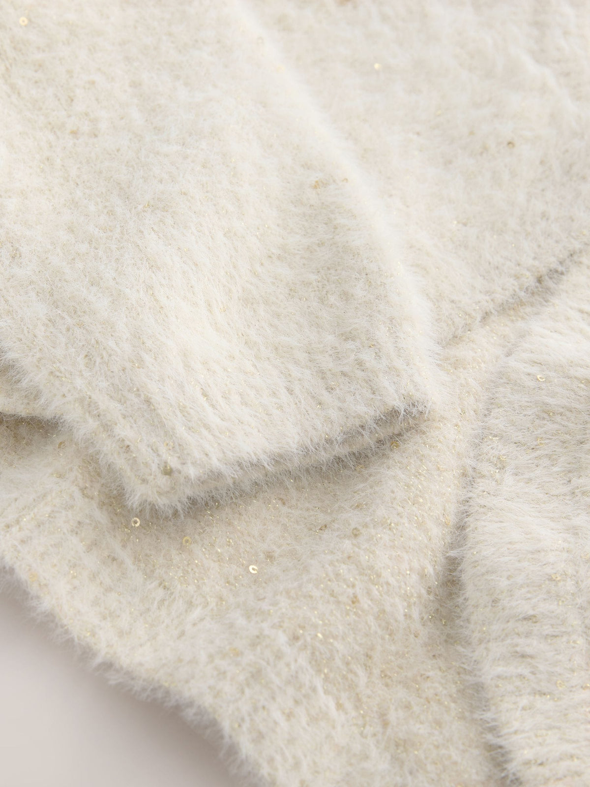 Dsiney Kidz - Champagne Occasion Bridesmaid Knitted Fluffy Cardigan Shrug (12mths-16yrs) image 8