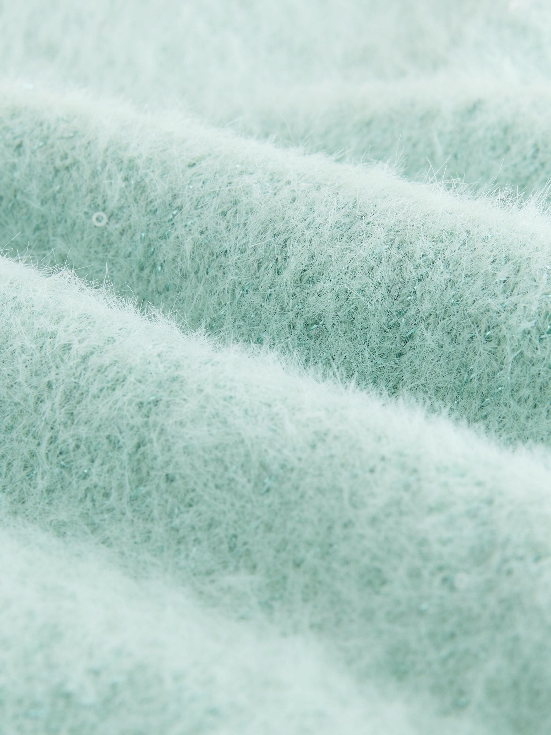 Dsiney Kidz - Teal Occasion Bridesmaid Knitted Fluffy Cardigan Shrug (12mths-16yrs) image 7